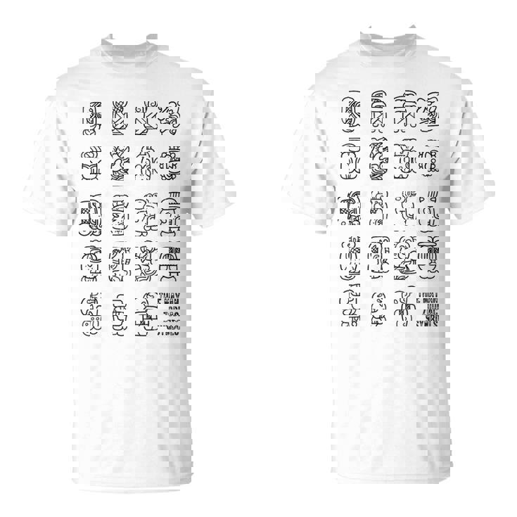 マヤ 干支 シンボル Tシャツ