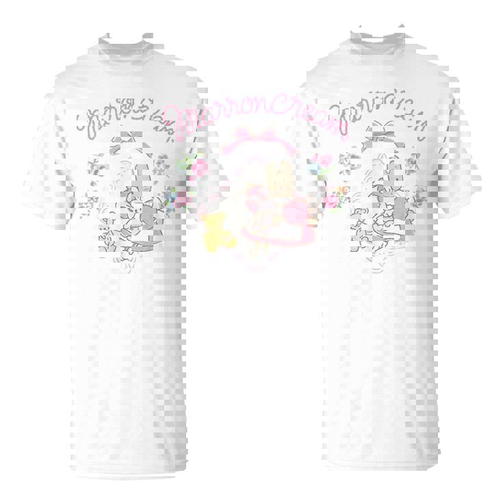 マロンクリーム ソーイング Tシャツ