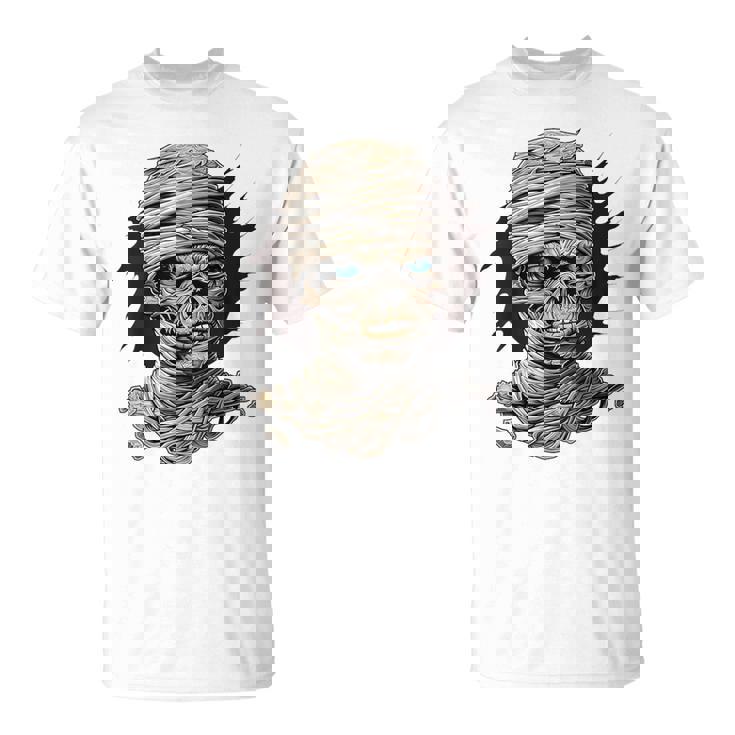 ミイラ コスチューム ハロウィン 不気味なアート ミイラ Tシャツ