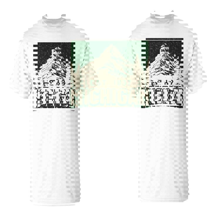 ミシガン 長袖tシャツ Tシャツ