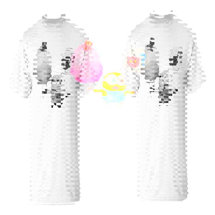 ミニオン Water Colorcotton Candy Bob Tシャツ