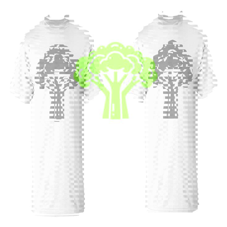 ミニマリスト かわいい ブロッコリー シンプルな野菜 ブロッコリー Tシャツ