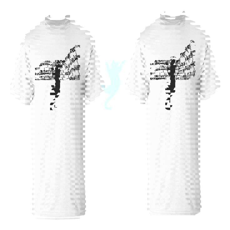 ミュージカル 楽譜上の猫 楽譜 Tシャツ