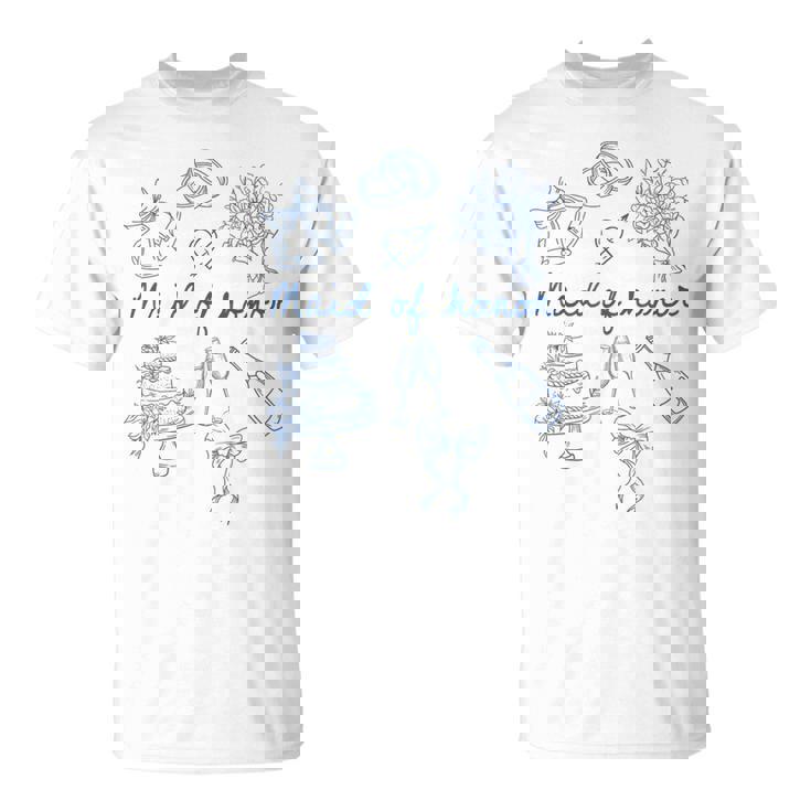 メイド・オブ・オナー ブライズメイド ブライダルパーティー 結婚式 独身 Tシャツ