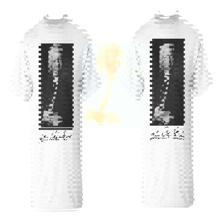 ヨハン・セバスティアン・バッハ 作曲家 クラシック音楽 Bach Composer Classical Music Tシャツ