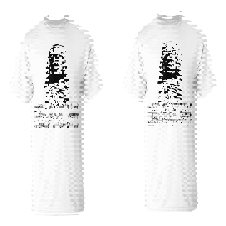 ヨハン・セバスティアン・バッハ 作曲家 ピアニスト 古典音楽 Tシャツ