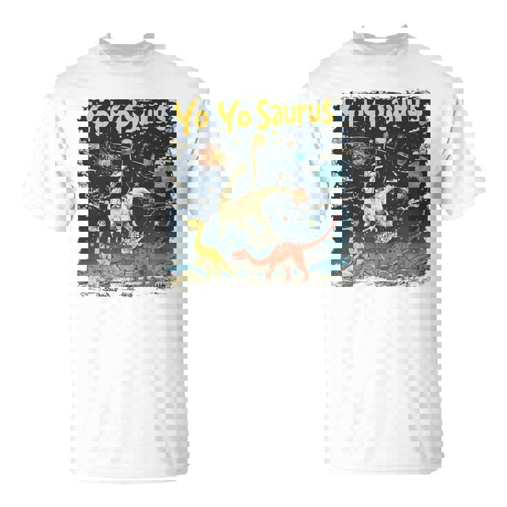 ヨーヨーザウルスファニーヨーヨー時代 長袖tシャツ Tシャツ