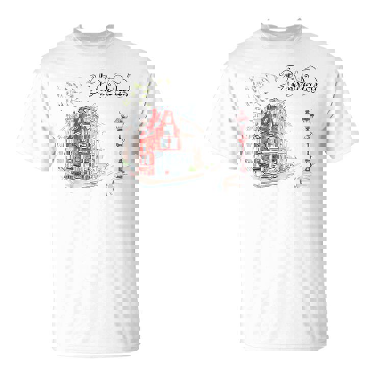 ヨーロッパ オランダ オランダ アムステルダム バケーション お土産 Tシャツ