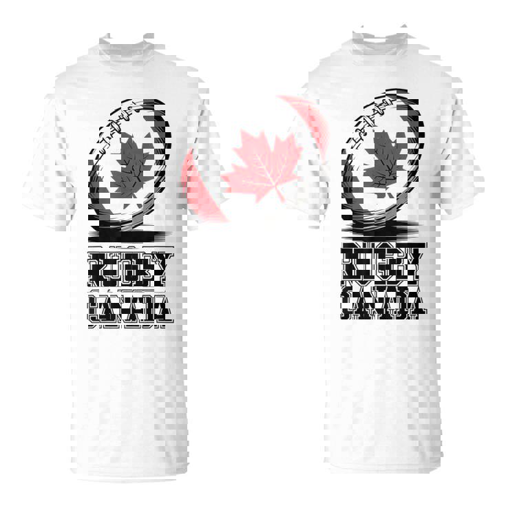 ラグビー カナダ ファン メープルリーフ スポーツ メンズ カナダ国旗 レディース Tシャツ