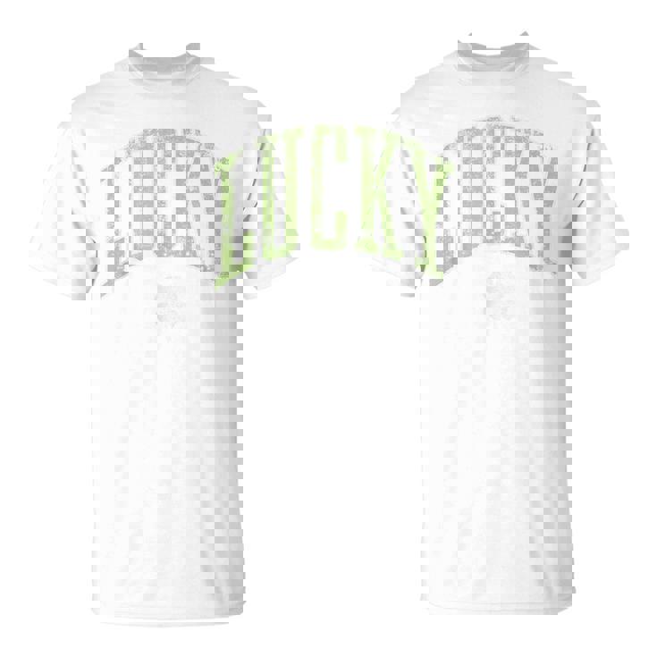 ラッキーシャムロック 四つ葉クローバー Tシャツ