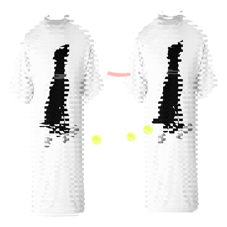 ラブラドールレトリバー 犬 イエロー ラボ テニスボール ギフト Tシャツ