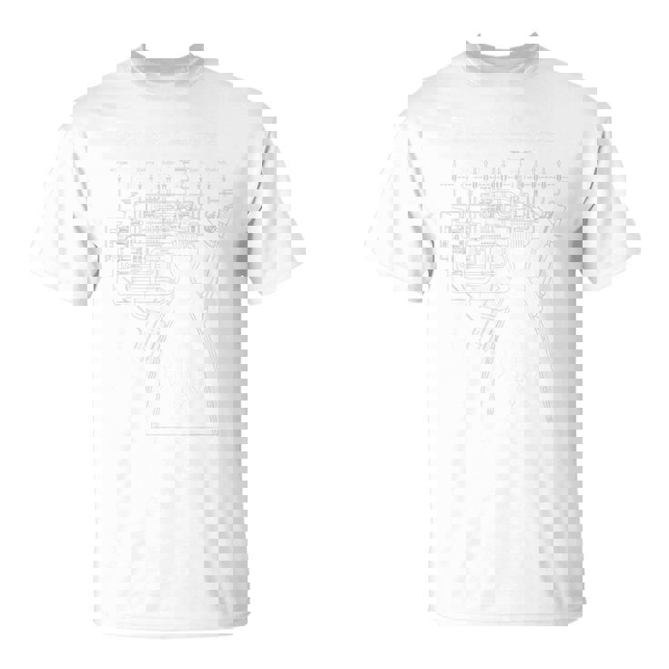 ラプターエンジンの設計図 Tシャツ