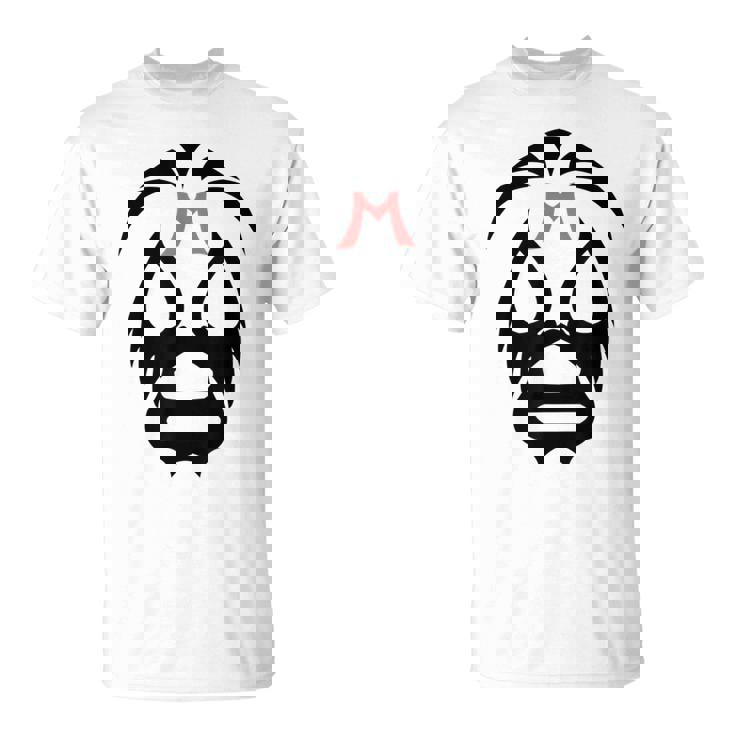 ルチャドールマスクtシャツ Tシャツ