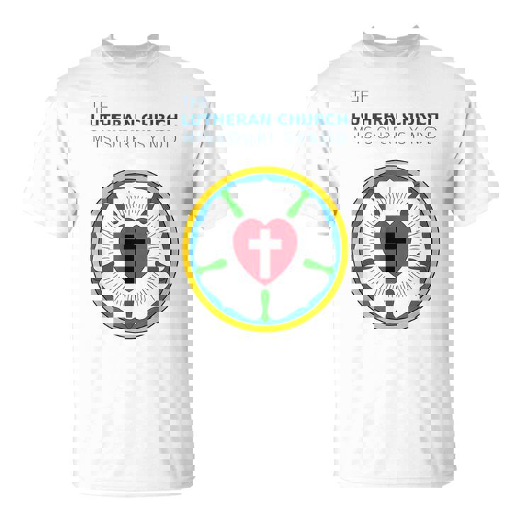 ルーテル教会 ミズーリ州会議 Lcms ローズシールロゴ Tシャツ
