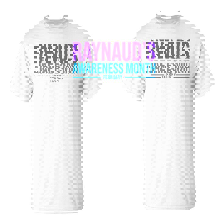 レイノー病啓発 レイノー啓発月間 長袖tシャツ Tシャツ