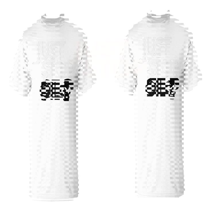 レトロ Justtop Oilave The Earth Meme Tシャツ