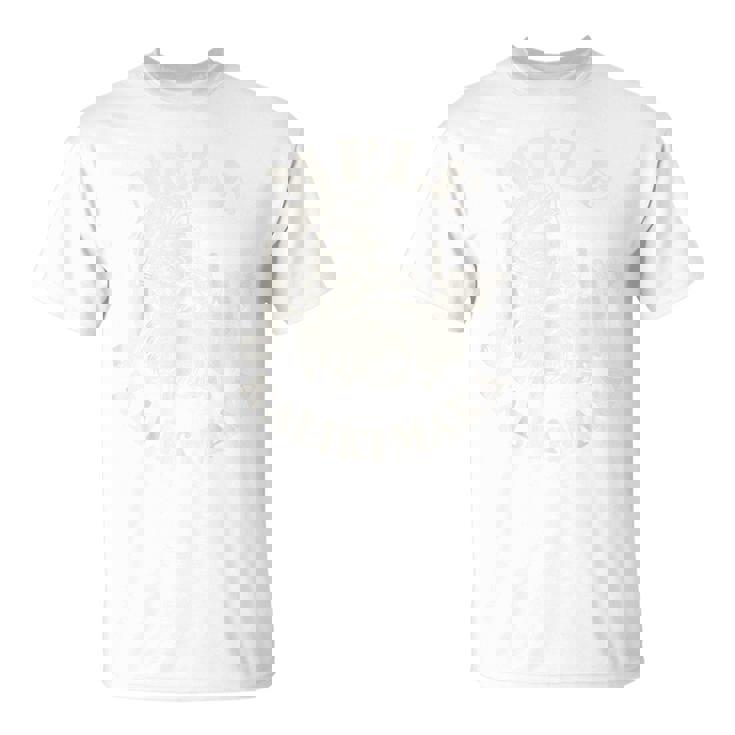 レトロ クリスマス メレ カリキマカ サンタクロース シャカ ハワイ Tシャツ