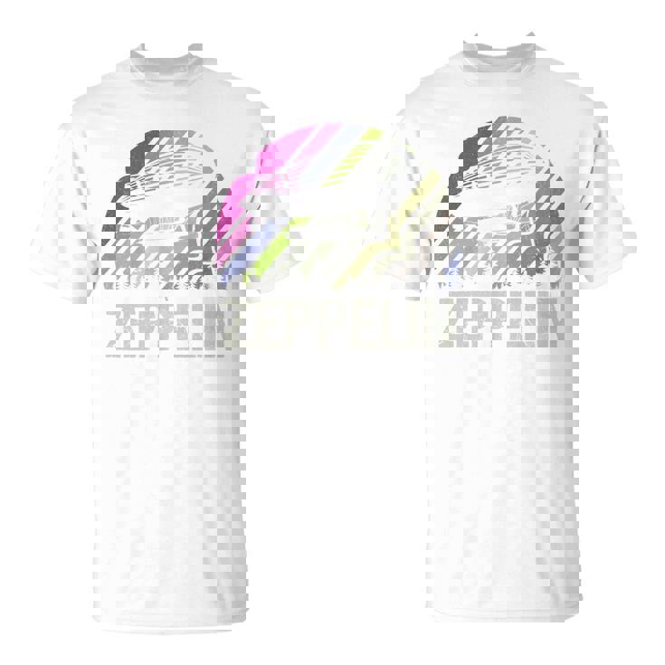 レトロ ヴィンテージ ツェッペリン 飛行船 航空 飛行船 メンズ レディース キッズ 長袖tシャツ Tシャツ