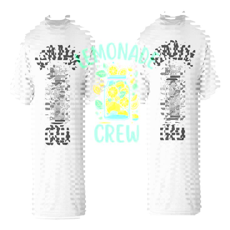 レモネードスタンドシャツ クルーとボス レモンジュース サマーイエロー Tシャツ