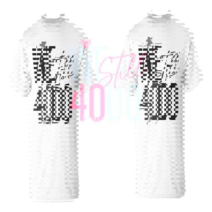 ロマンティックな結婚40周年 Wetill Do 40年 Tシャツ