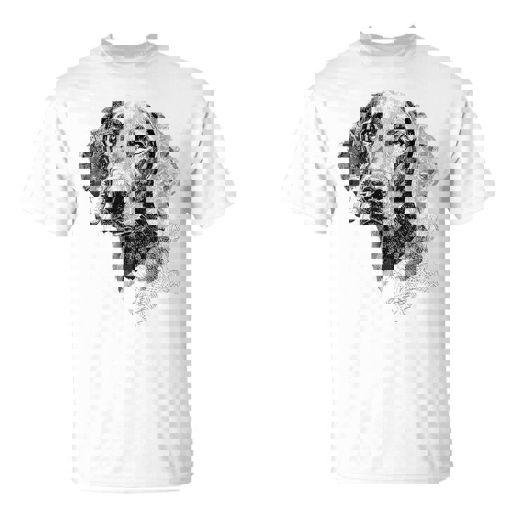 ワイマラナー 犬 グラフィック ペット アート ワイマラナー Tシャツ