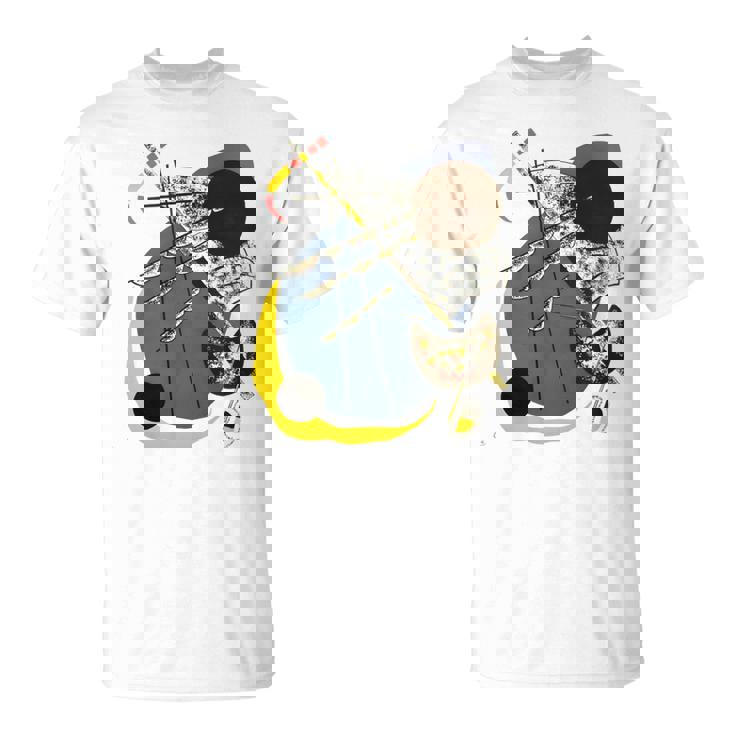 ワシリー・カンディンスキー作「スモール・ワールドii」1922 長袖tシャツ Tシャツ