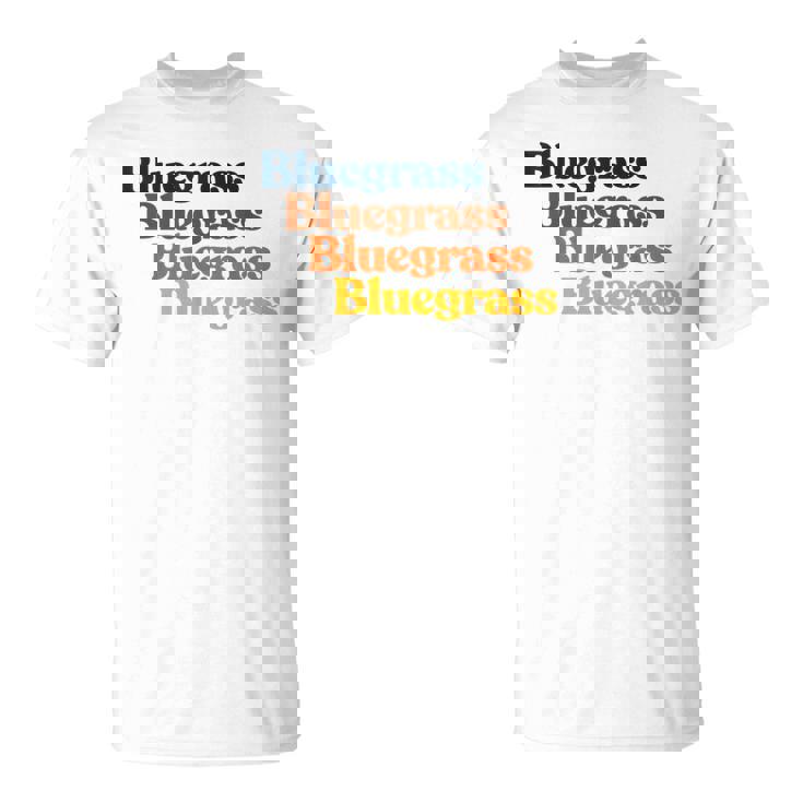 ヴィンテージ 70年代 ブルーグラス タイポグラフィ レトロ バイブ Tシャツ