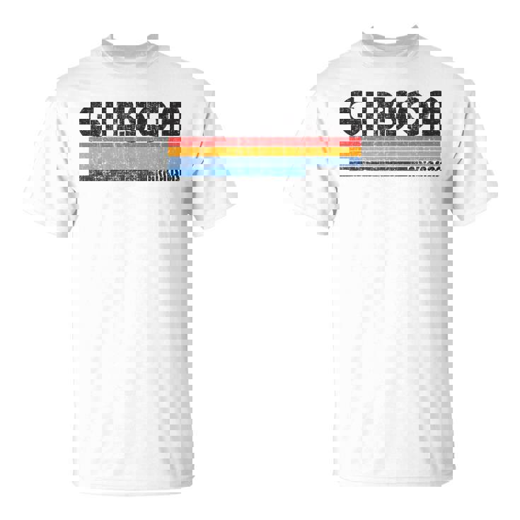 ヴィンテージ 70年代80年代スタイル ギブソン アーカンソー州 Tシャツ