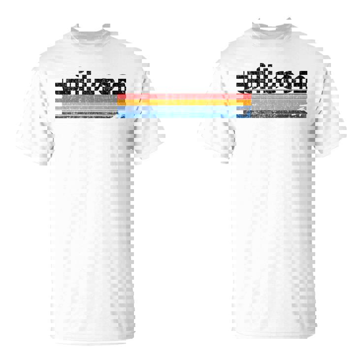 ヴィンテージ 80年代スタイル ウィルソン、ノースカロライナ州 Tシャツ