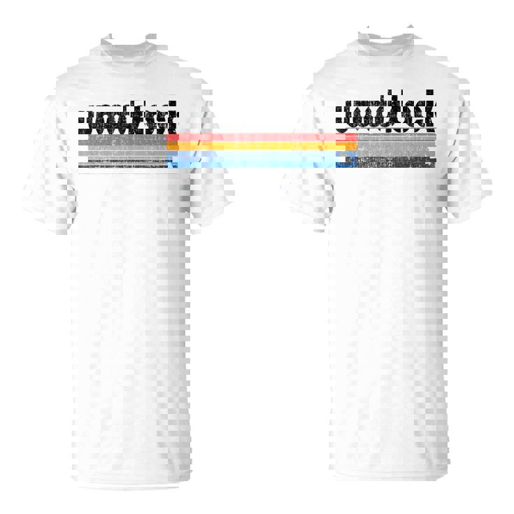 ヴィンテージ 80年代スタイル ウッドストック Ga Tシャツ