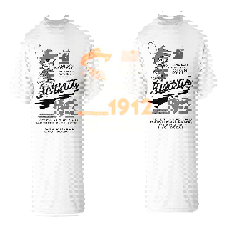 ヴィンテージ Pendleton オレゴン・バッカルーズ 廃止野球ボール Tシャツ