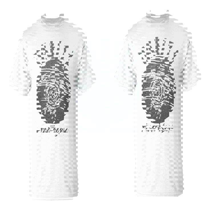 ヴィンテージ タヒチ亀 フレンチポリネシア島ホッピング Tシャツ