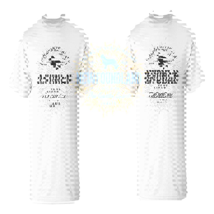 ヴィンテージ ニューファンドランド レトロ Tシャツ