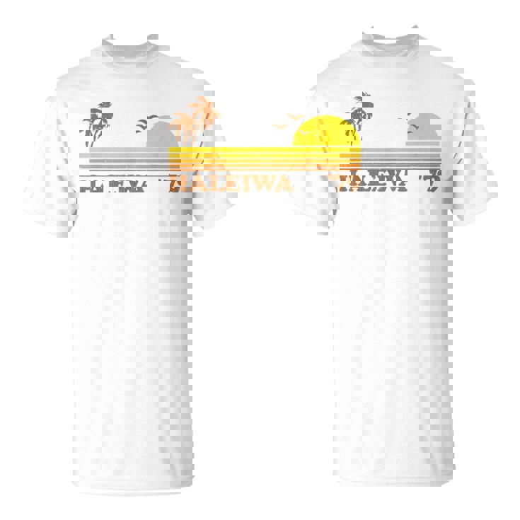 ヴィンテージ ハレイワ ハワイ ノースショア ビーチ レトロ サンセット 70年代 Tシャツ