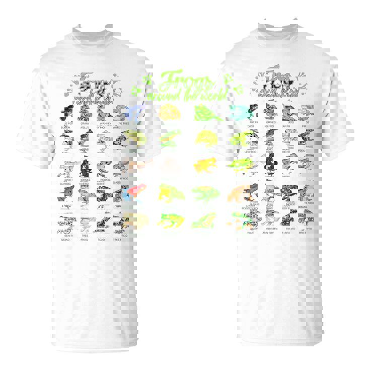 世界のカエル カエル Tシャツ