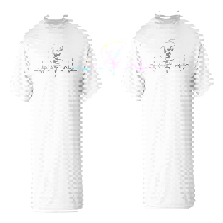 体操 バンド付き ハートビート ガールズ キッズ 新体操 Tシャツ