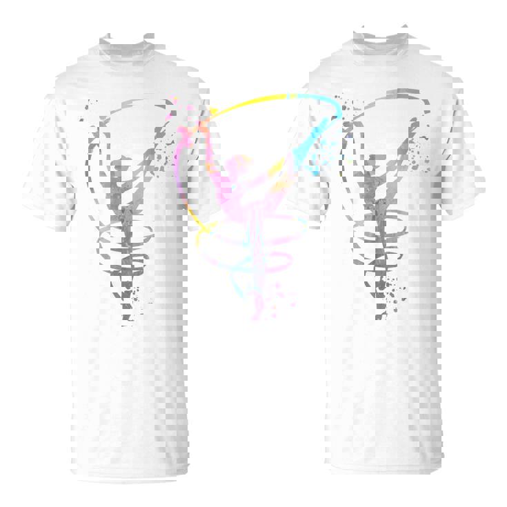 体操選手とバンドガールズ キッズ 新体操 Tシャツ