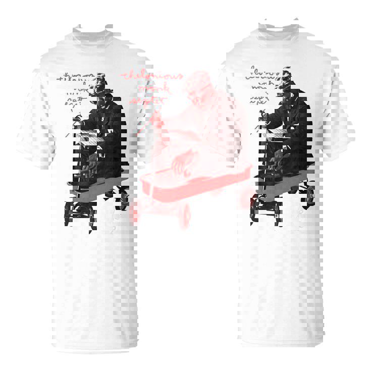 公式セロニアス・モンク・ジャズ・アイコン・グッズ Monks Music Tシャツ