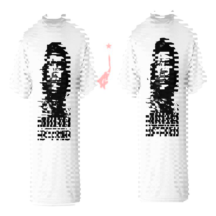 反チェ・ゲバラ・キューバ共産主義者 Tシャツ