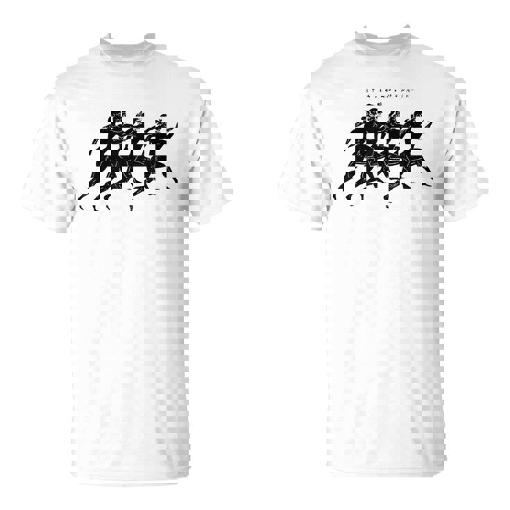 古代ギリシャの翼のあるランナー 2 考古学歴史家 Tシャツ