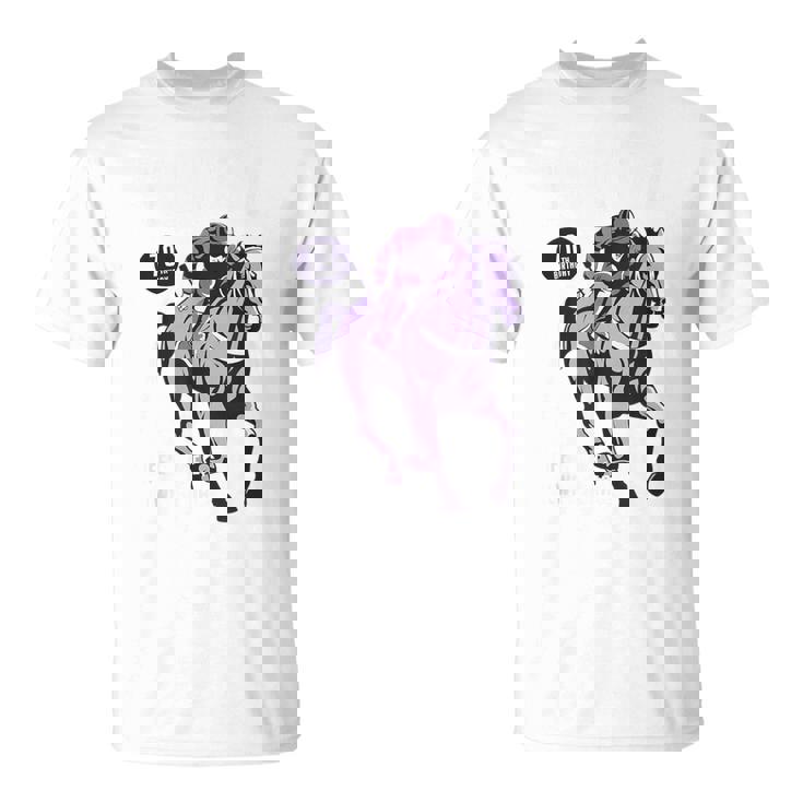 古希祝い 競馬好き うま 馬好き 父 母 男性 女性 70歳お祝い Life's Race Always Chase Tシャツ