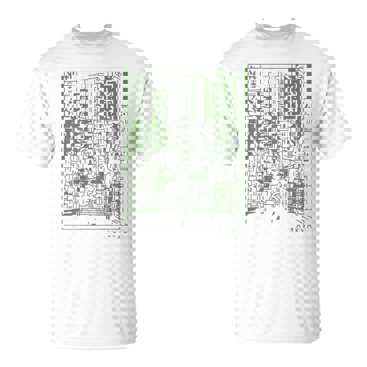 和 ストリート レトロ バイブ 美的 東京 ファッション Tシャツ