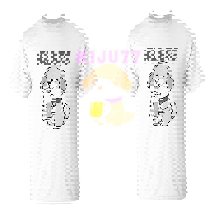 喜寿祝い ビール好き 酒好き 犬好き 父 母 男性 女性 77歳お祝い かわいい おもしろ 長袖tシャツ Tシャツ