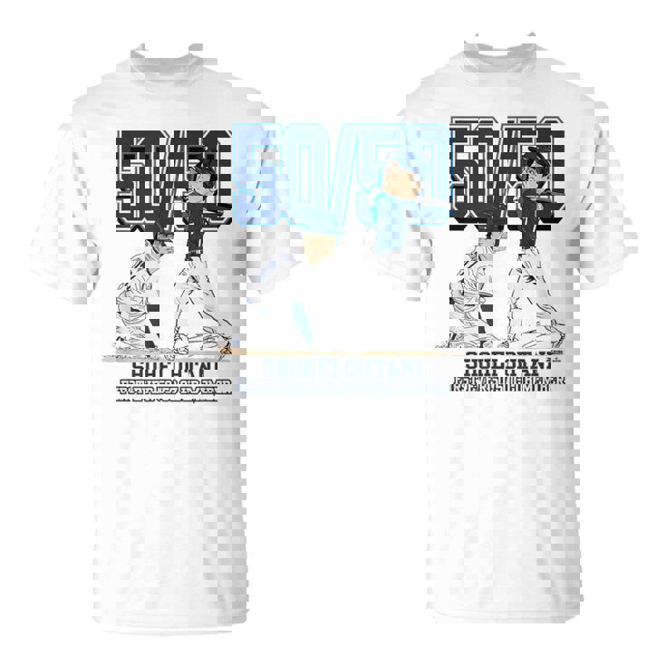 大谷翔平 ロサンゼルス 5050クラブmlb選手 Tシャツ