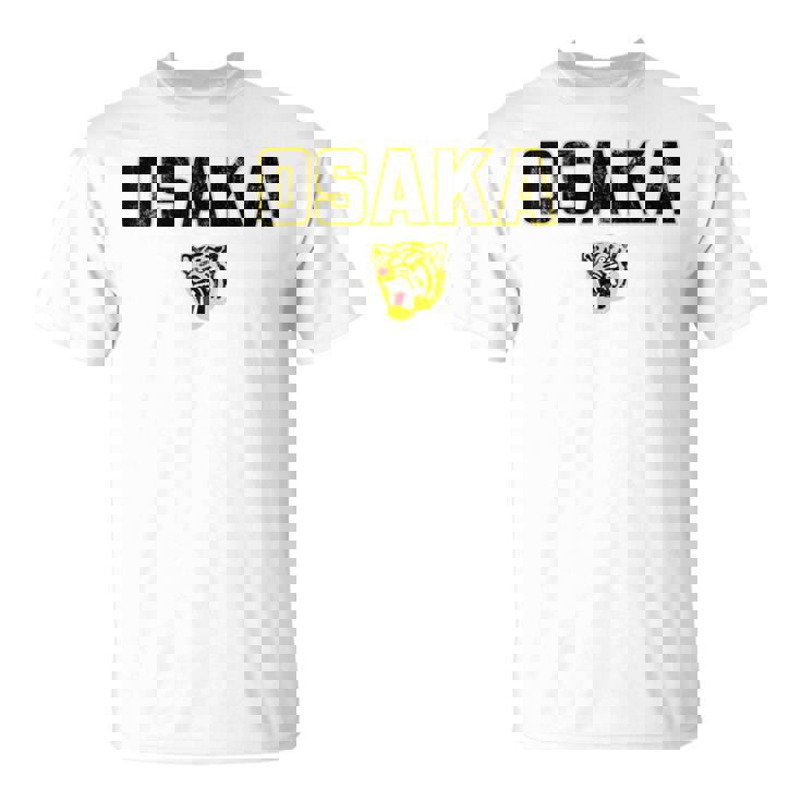 大阪タイガース ヴィンテージ 日本野球 ブラック Tシャツ