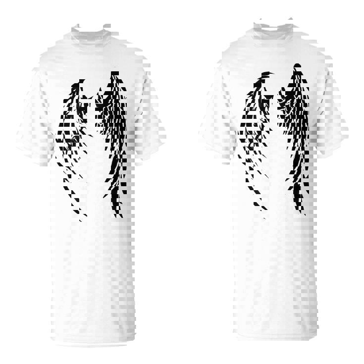 天使 悪魔 翼 神話 信仰 Tシャツ