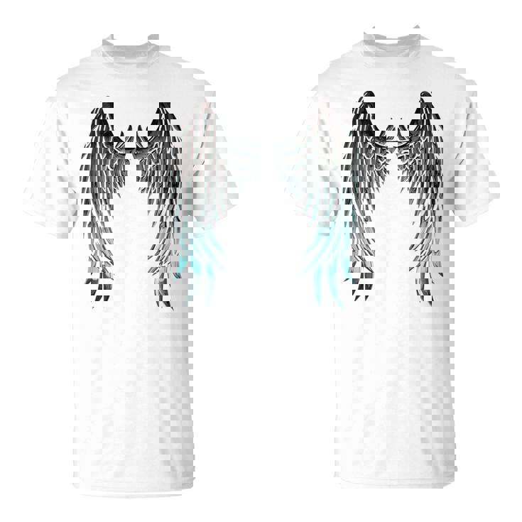 天使の羽 バックプリント Tシャツ