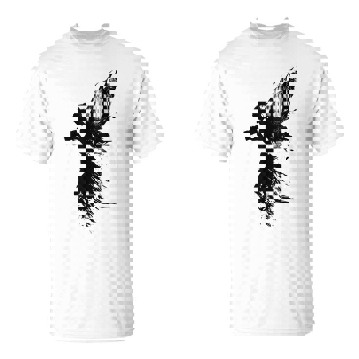 妖精 神話 ホールド カメラ グラフィック ファンタジー ポートレート 妖精 Tシャツ