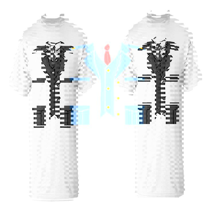 子供の男性、女性、列車の運転士の車掌衣装 Tシャツ