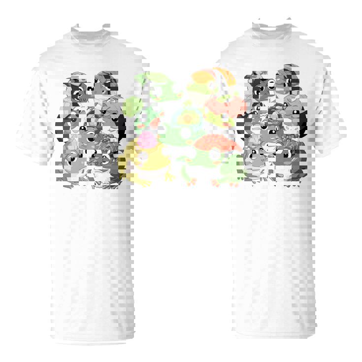寿司 アニメ カエル 寿司好き 長袖tシャツ Tシャツ